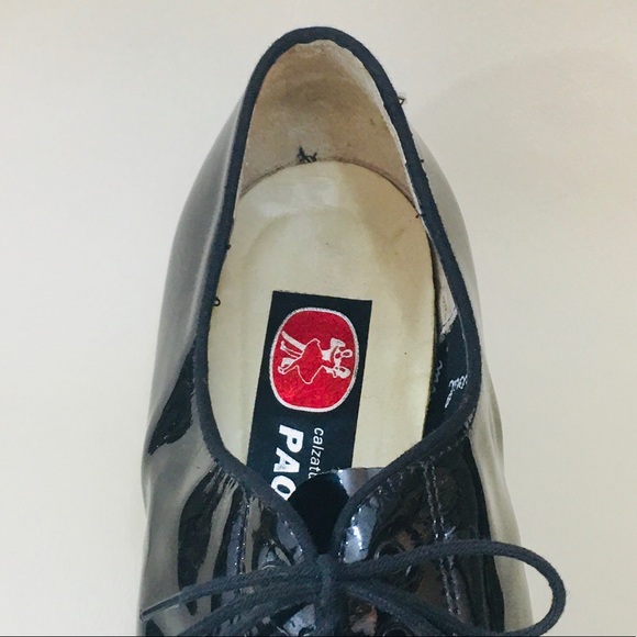 Men’s patent leather ballroom shoes